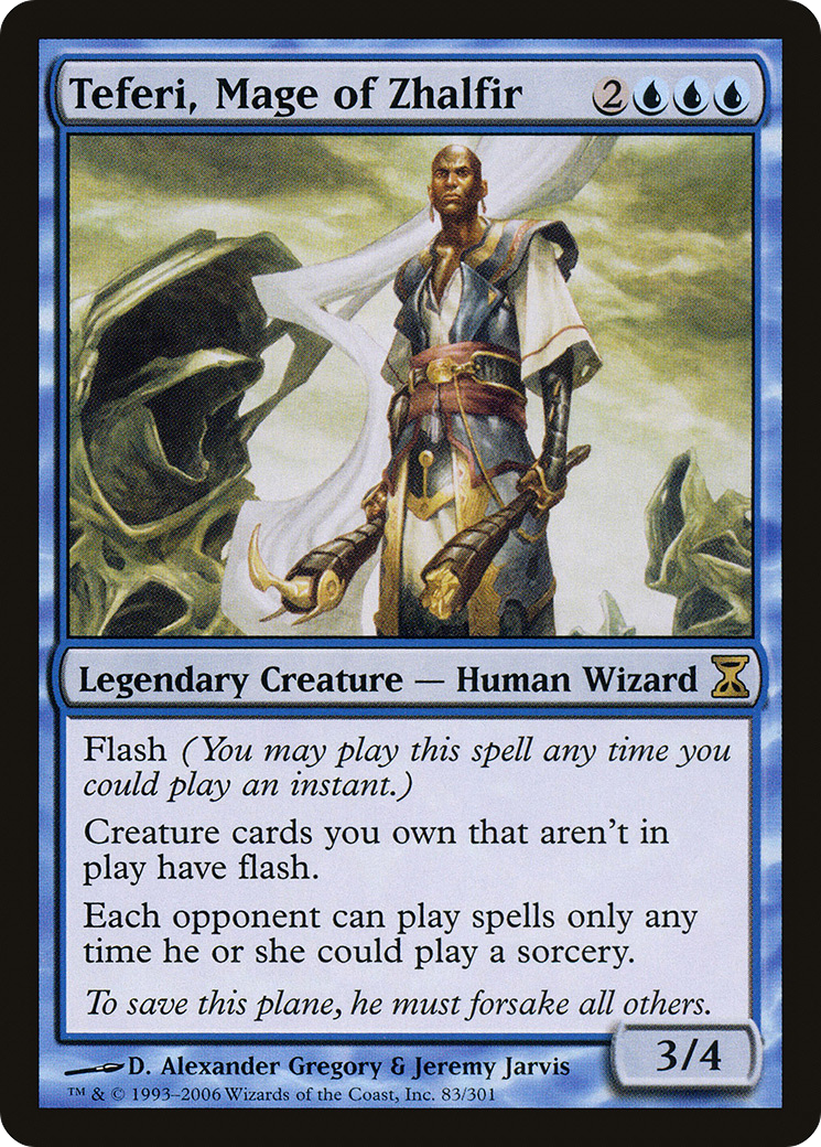 Teferi, Mage of Zhalfir [Time Spiral]-1