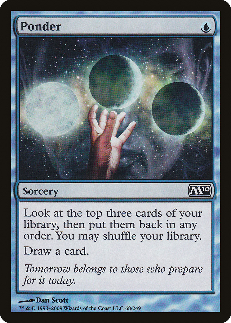 Ponder [Magic 2010]-1
