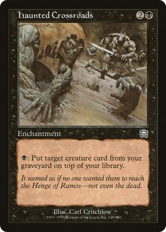 Haunted Crossroads [Mercadian Masques]-1