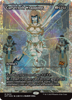 Cursecloth Wrappings (Showcase) (Fracture Foil) [Aetherdrift]-1