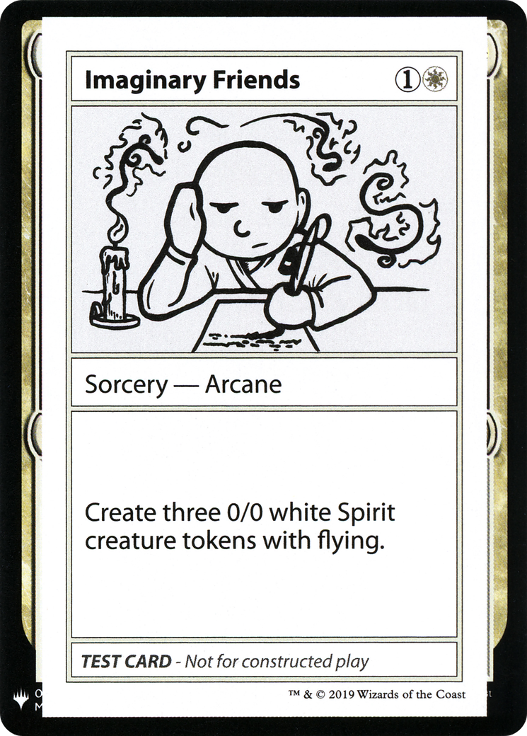 Imaginary Friends [Mystery Booster Playtest Cards]-1