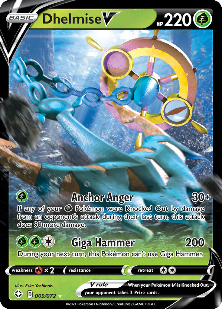 Dhelmise V (009/072) [Sword & Shield: Shining Fates]-1