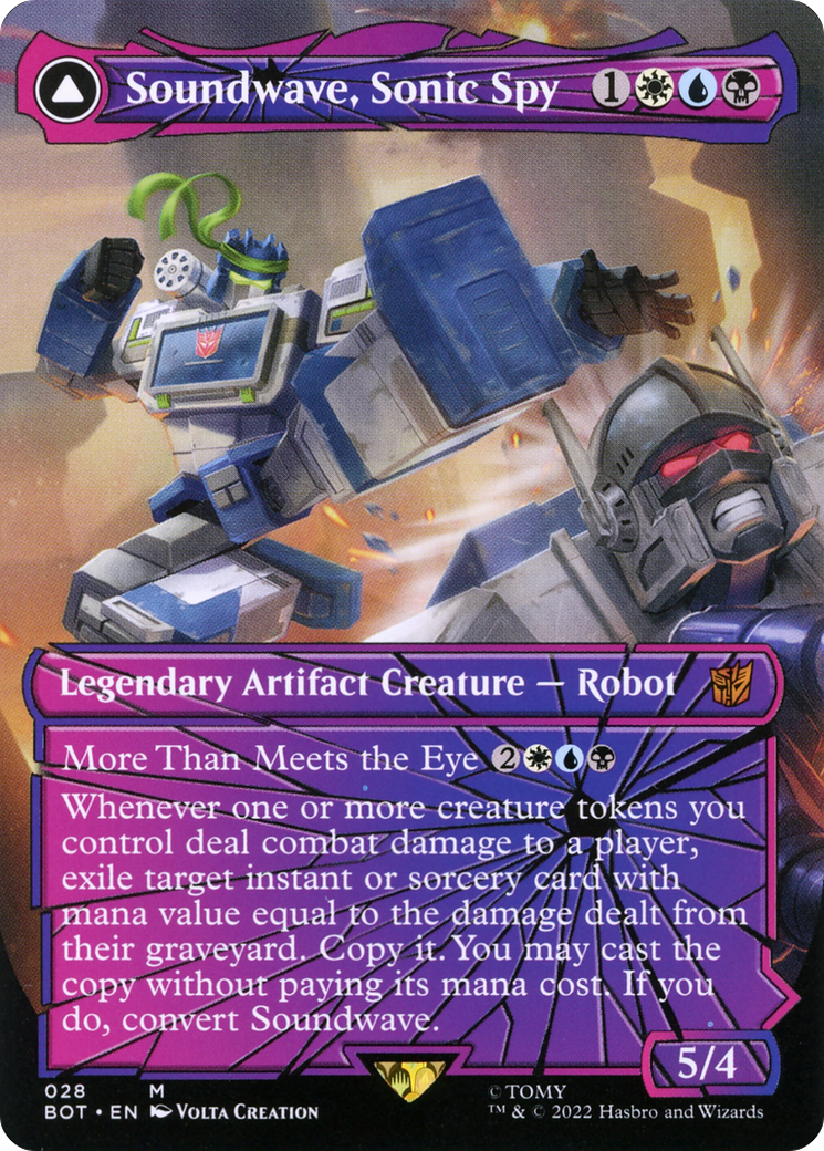 Soundwave, Sonic Spy // Soundwave, Superior Captain (Shattered Glass) [Transformers]-3