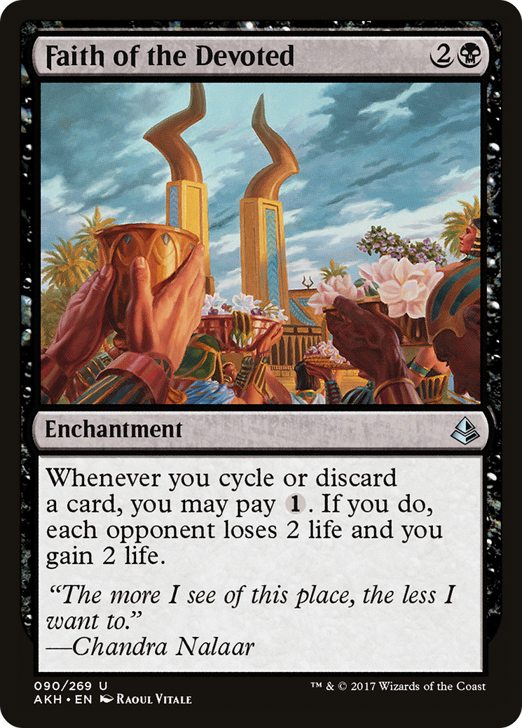 Faith of the Devoted [Amonkhet]-1