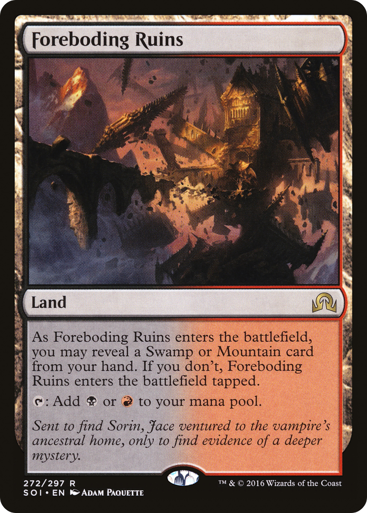 Foreboding Ruins [Shadows over Innistrad]-1