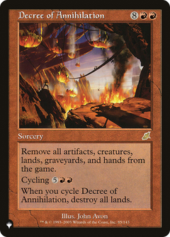 Decree of Annihilation [The List]-1