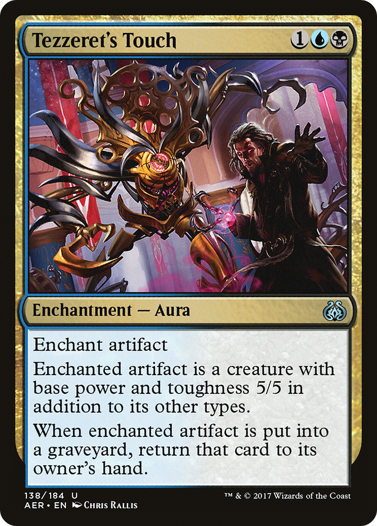 Tezzeret's Touch [Aether Revolt]-1