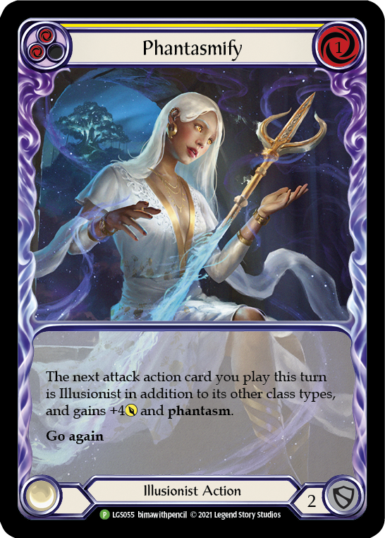 Phantasmify (Yellow) [LGS055] (Promo)  Rainbow Foil-1