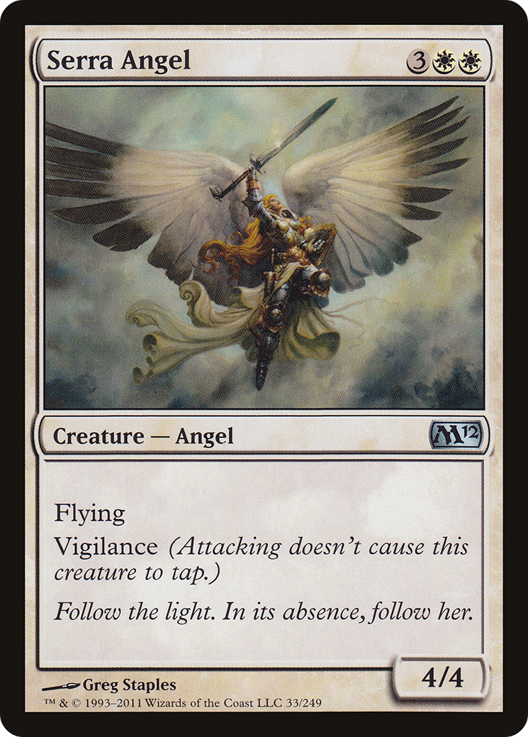 Serra Angel [Magic 2012]-1