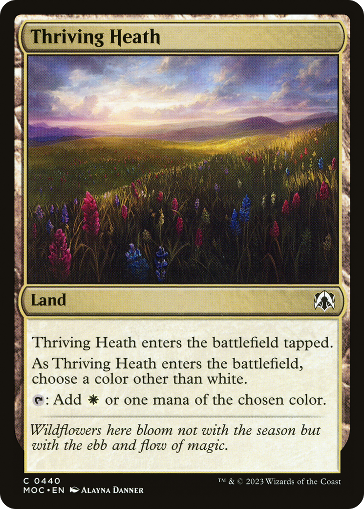 Thriving Heath (MOC-440) - March of the Machine Commander-1