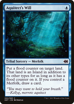 Aquitect's Will [Duel Decks: Merfolk vs. Goblins]-1