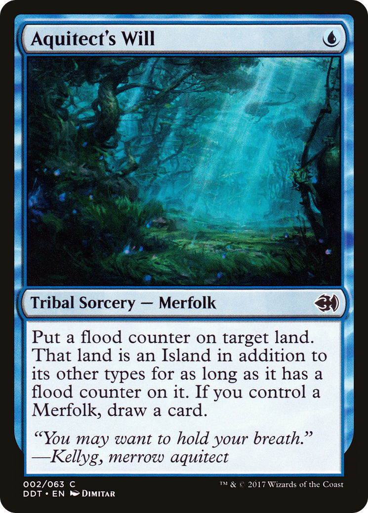 Aquitect's Will [Duel Decks: Merfolk vs. Goblins]-1
