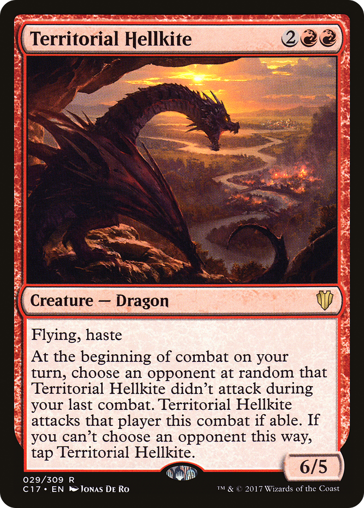 Territorial Hellkite [Commander 2017]-1