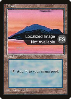 Island (C) [Fourth Edition (Foreign Black Border)]-1
