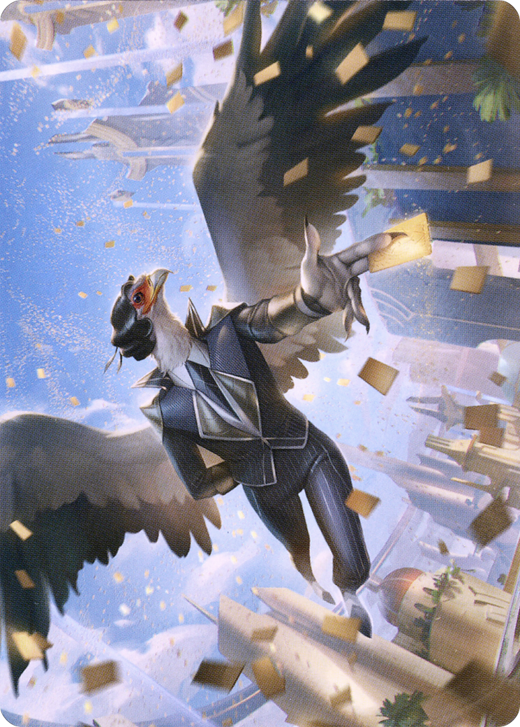 Skyboon Evangelist // Skyboon Evangelist (ASNC-051) - New Capenna Art Series (Borderless)-1