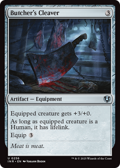Butcher's Cleaver [Innistrad Remastered]-1