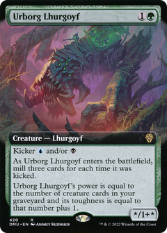Urborg Lhurgoyf (Extended Art) (DMU-420) - Dominaria United: (Extended Art) Foil-1