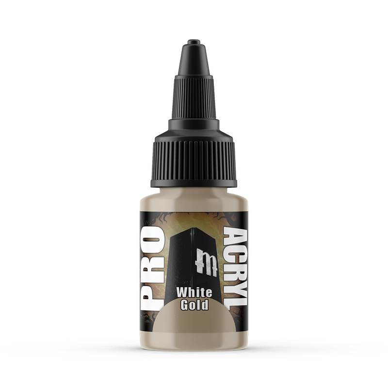 Monument Pro Acryl - White Gold 22ml-1