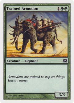 Trained Armodon (9ED-274) - 9th Edition Foil-1