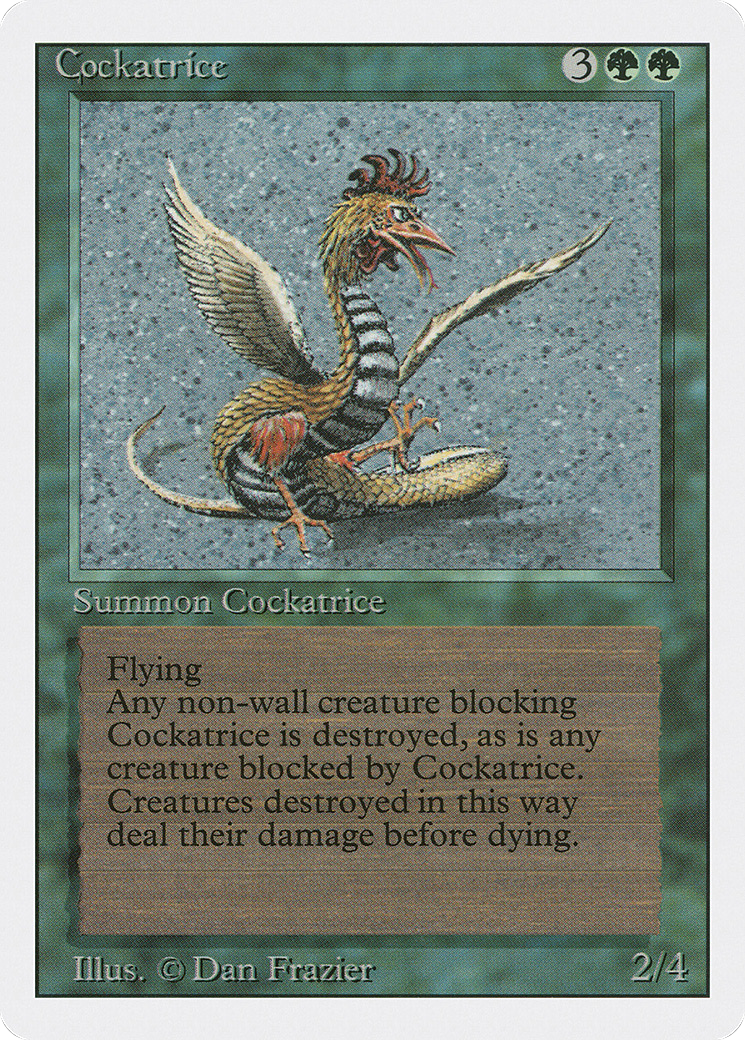 Cockatrice [Revised Edition]-1