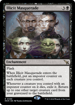 Illicit Masquerade (Promo Pack) [Murders at Karlov Manor Promos]-1
