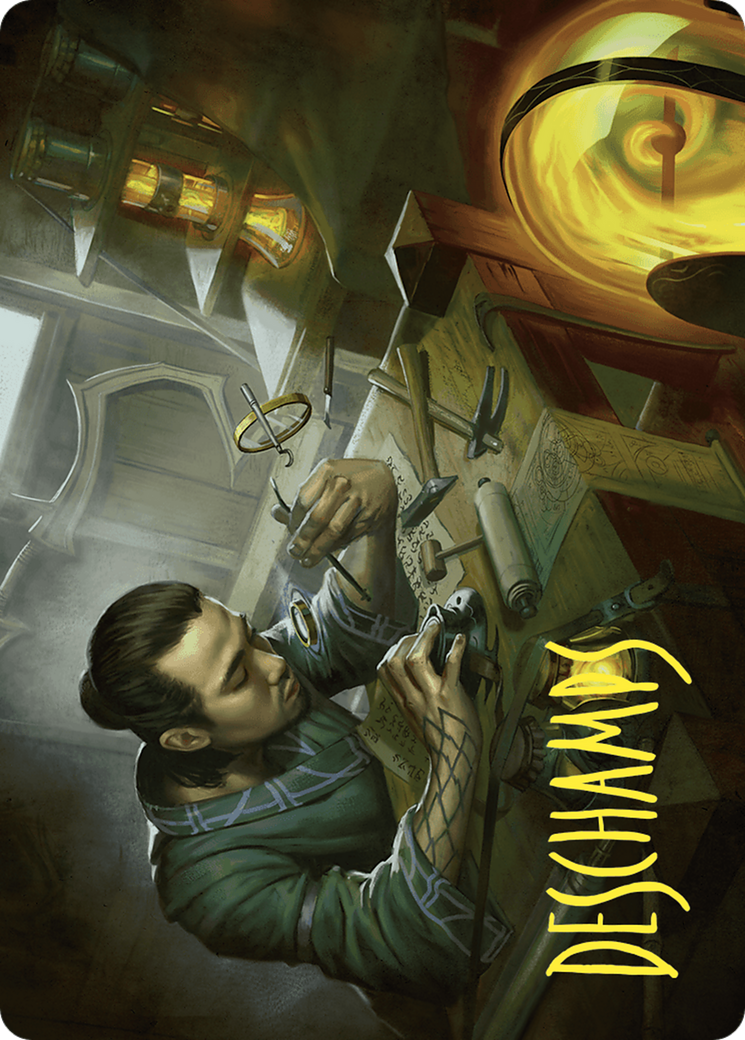 Renowned Weaponsmith // Renowned Weaponsmith (ACMM-010) - Commander Masters Art Series (Borderless) Foil-3