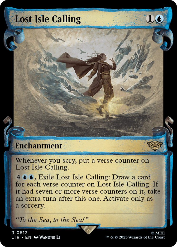 Lost Isle Calling [The Lord of the Rings: Tales of Middle-Earth Showcase Scrolls]-1