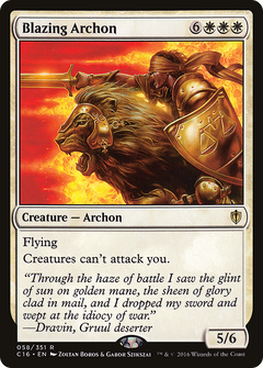 Blazing Archon [Commander 2016]-1
