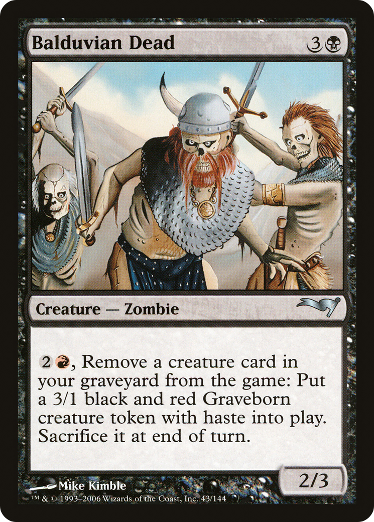 Balduvian Dead [Coldsnap Theme Decks]-1