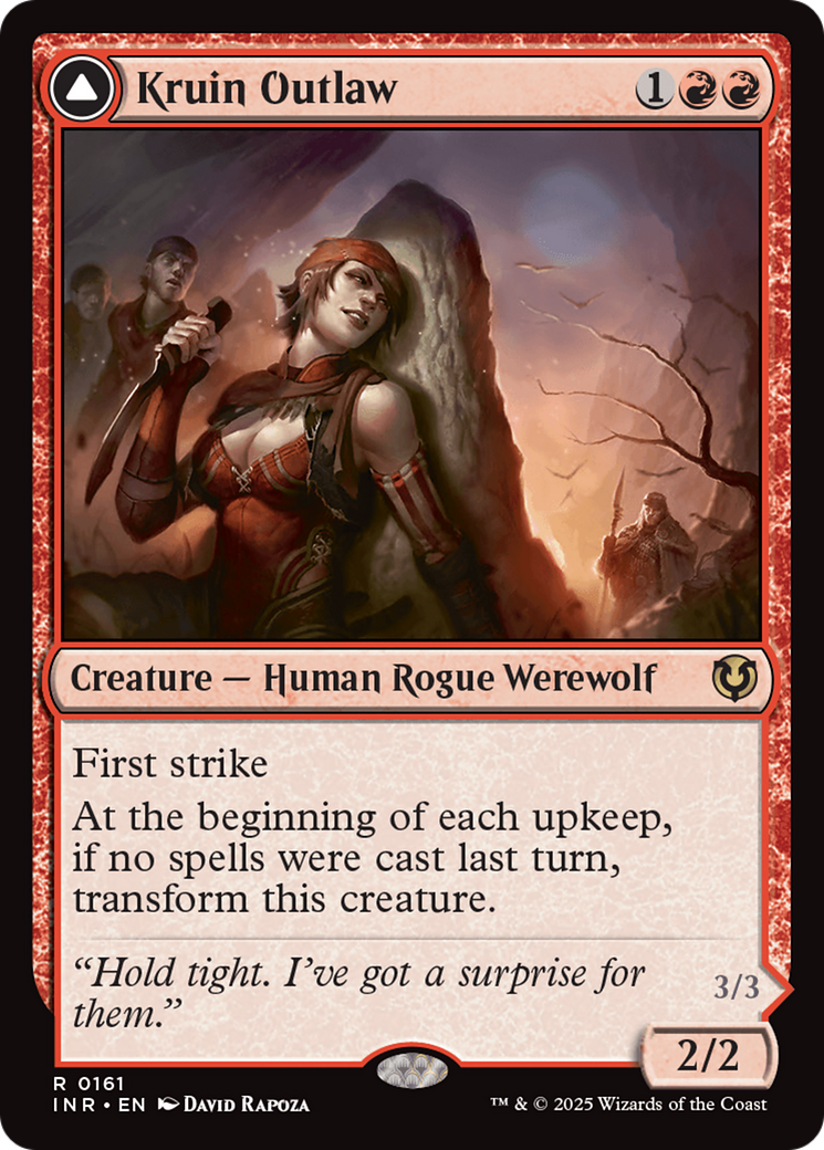 Kruin Outlaw // Terror of Kruin Pass [Innistrad Remastered]-3