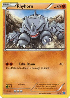 Rhyhorn (23/30) [XY: Trainer Kit 2 - Latios]-1