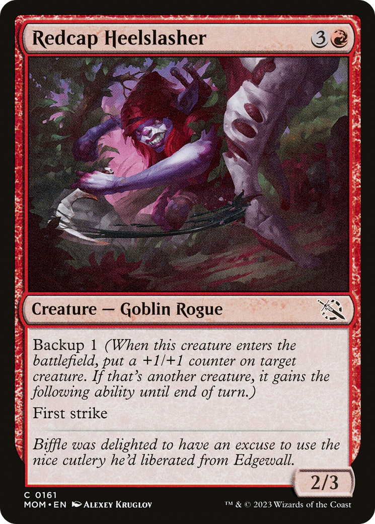 Redcap Heelslasher [March of the Machine]-1