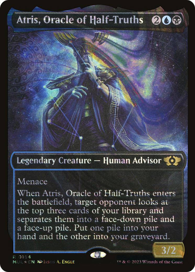 Atris, Oracle of Half-Truths (Halo Foil) [Multiverse Legends]-1