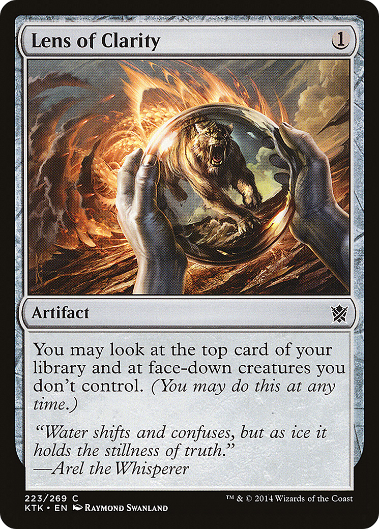 Lens of Clarity [Khans of Tarkir]-1