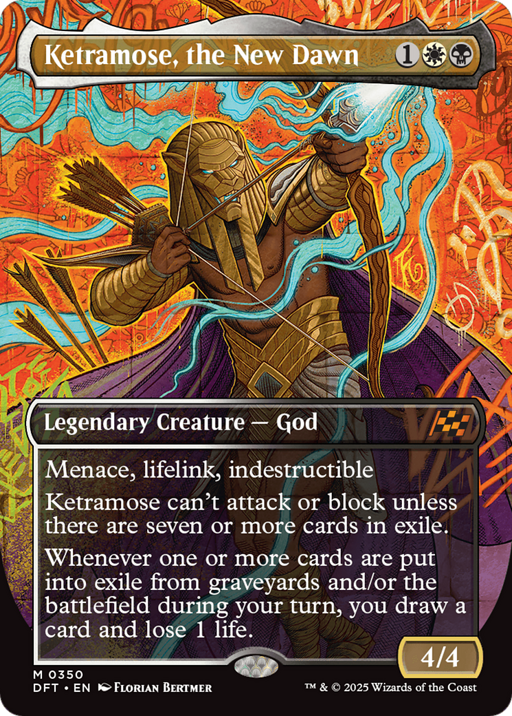 Ketramose, the New Dawn (Borderless) [Aetherdrift]-1