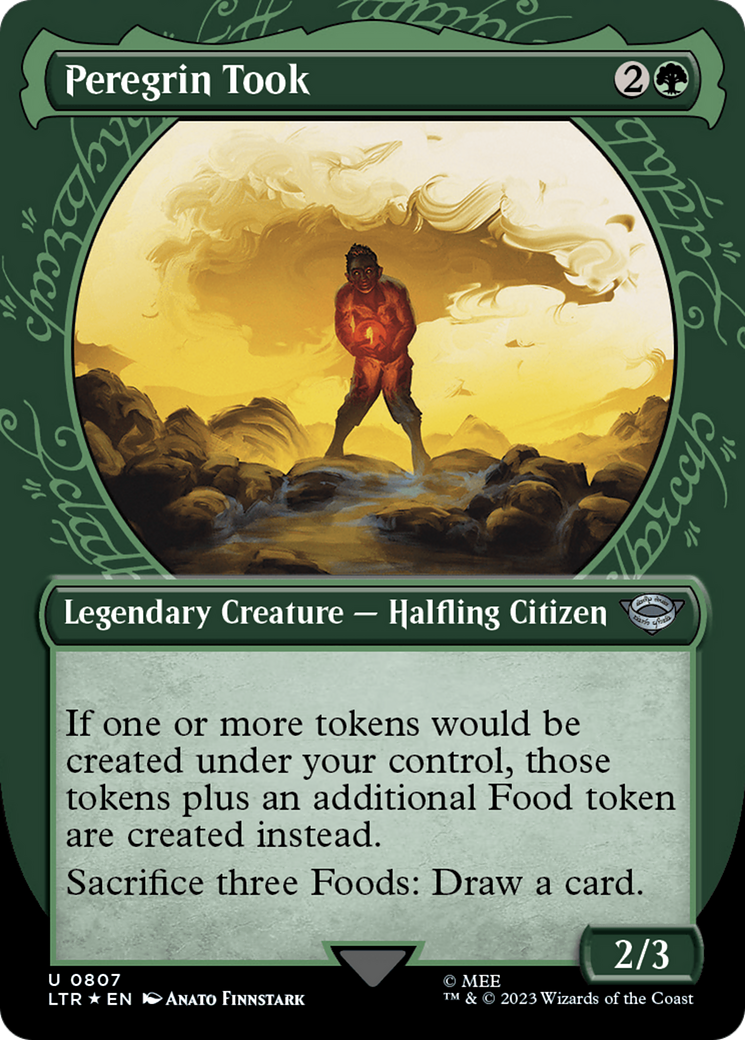 Peregrin Took (Showcase) (Surge Foil) [The Lord of the Rings: Tales of Middle-Earth]-1
