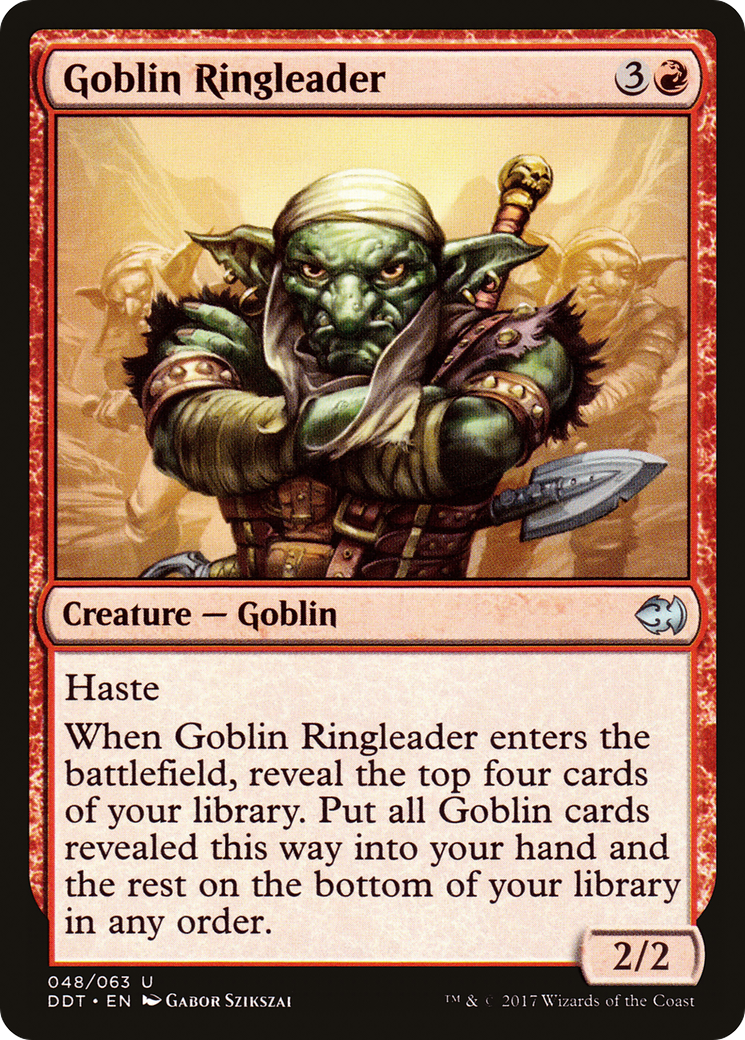 Goblin Ringleader [Duel Decks: Merfolk vs. Goblins]-1