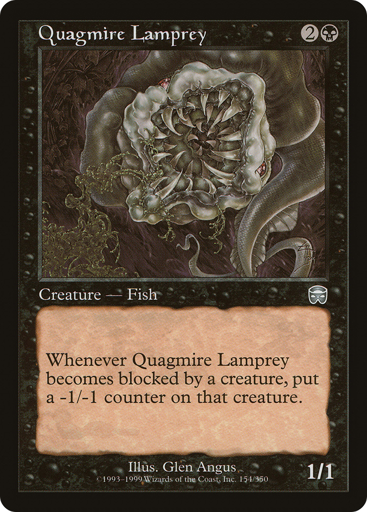 Quagmire Lamprey [Mercadian Masques]-1
