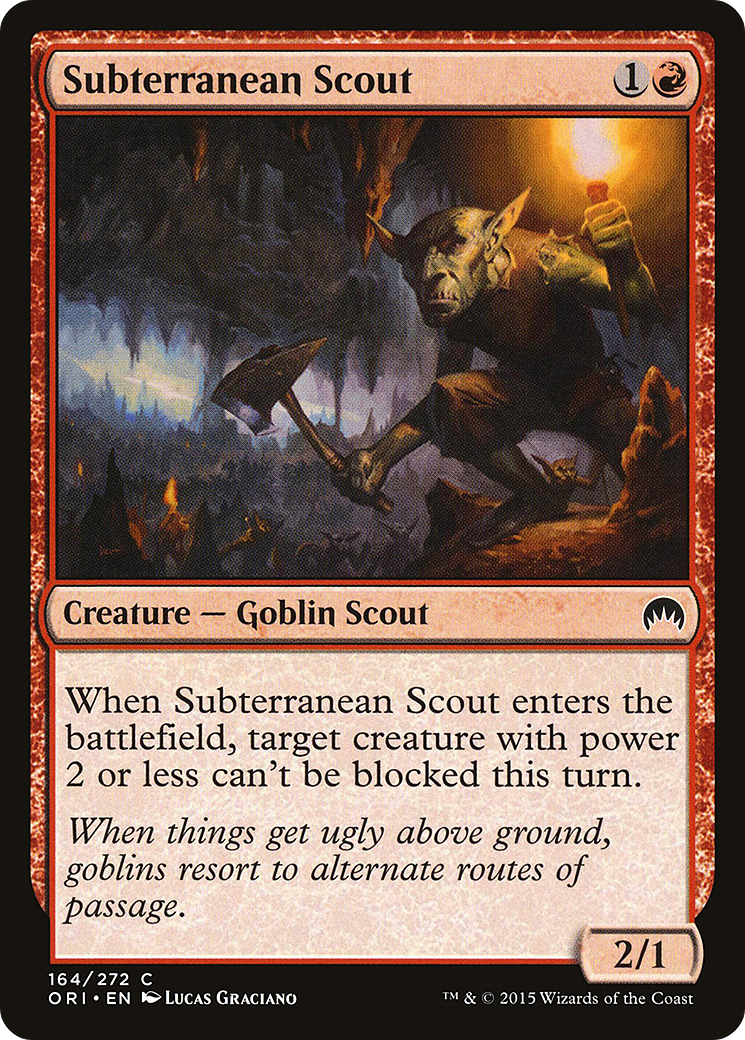 Subterranean Scout [Magic Origins]-1