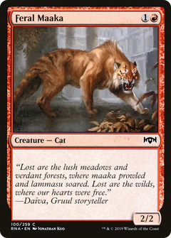 Feral Maaka [Ravnica Allegiance]-1