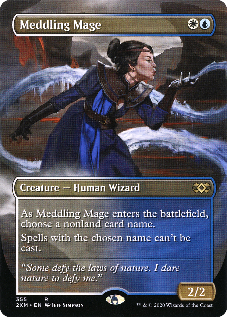 Meddling Mage (Toppers) [Double Masters]-1