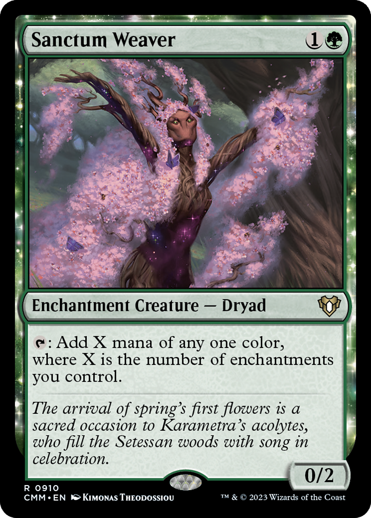 Sanctum Weaver [Commander Masters]-1