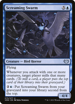 Screaming Swarm [Innistrad: Crimson Vow]-1