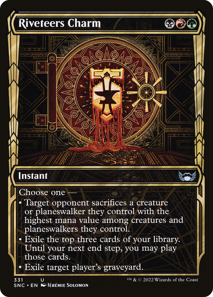 Riveteers Charm (Showcase Golden Age) [Streets of New Capenna]-1