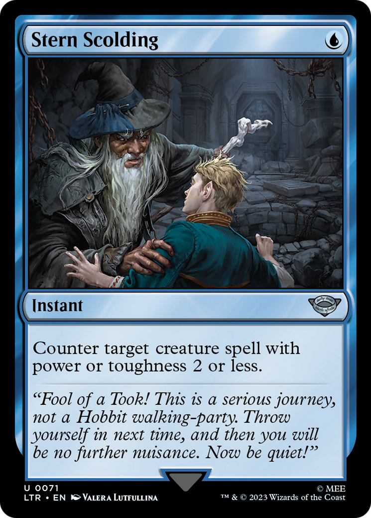 Stern Scolding [The Lord of the Rings: Tales of Middle-Earth]-1