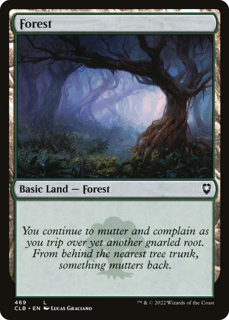 Forest (469) [Commander Legends: Battle for Baldur's Gate]-1