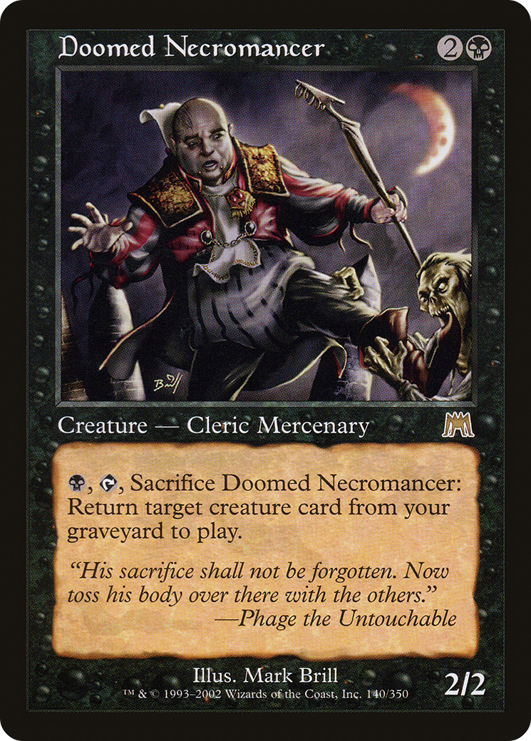 Doomed Necromancer [Onslaught]-1