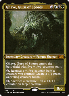 Ghave, Guru of Spores (Foil Etched) [Double Masters 2022]-1