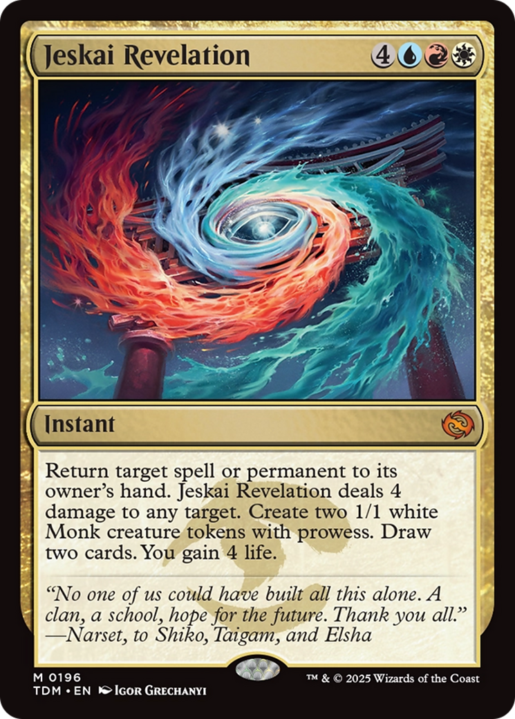 Jeskai Revelation [Tarkir: Dragonstorm]-1