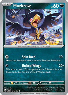 Murkrow (131/193) [Scarlet & Violet: Paldea Evolved]-1
